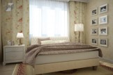 дизайн интерьер спальной комнаты с элементами прованса